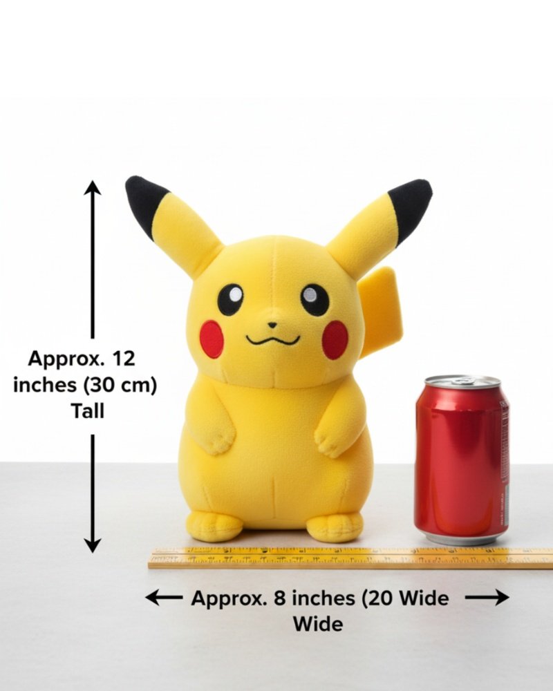 Softvibe Cute Pikachu Soft Toy for Kids - Image 6